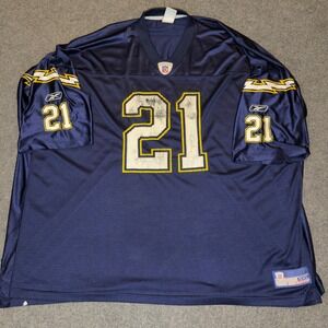 VTG Reebok LaDainian Tomlinson San Diego Chargers Jersey Mens 5XL Navy Blue